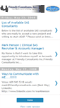 Mobile Screenshot of friendlyconsultants.blogspot.com