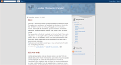 Desktop Screenshot of lurdeszander.blogspot.com