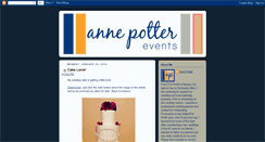 Desktop Screenshot of annepotterevents.blogspot.com