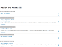 Tablet Screenshot of healthandfitnessallyouneedtoknow.blogspot.com