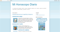 Desktop Screenshot of mi-horoscopo-diario.blogspot.com