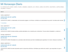 Tablet Screenshot of mi-horoscopo-diario.blogspot.com
