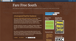 Desktop Screenshot of farefreesouth.blogspot.com