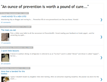 Tablet Screenshot of preventionrd.blogspot.com