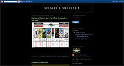 Desktop Screenshot of cinemagicconcordia.blogspot.com