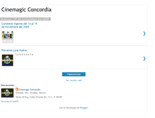 Tablet Screenshot of cinemagicconcordia.blogspot.com