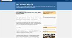 Desktop Screenshot of 90project.blogspot.com