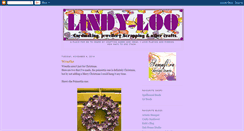 Desktop Screenshot of lindyloocrafts.blogspot.com