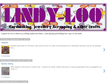 Tablet Screenshot of lindyloocrafts.blogspot.com