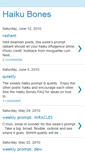 Mobile Screenshot of haikubones.blogspot.com