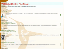 Tablet Screenshot of izidorioalencar.blogspot.com