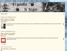 Tablet Screenshot of elpaladindedargor.blogspot.com
