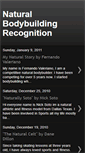Mobile Screenshot of naturalbodybuildingrecognition.blogspot.com