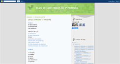 Desktop Screenshot of blogsegundocontenidos.blogspot.com