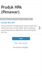 Mobile Screenshot of produkpenawarhpa.blogspot.com
