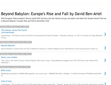 Tablet Screenshot of cometobeyondbabylon.blogspot.com