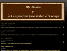 Tablet Screenshot of conspiracionparamatareltiempo.blogspot.com