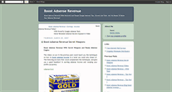 Desktop Screenshot of boost-adsenserevenue.blogspot.com