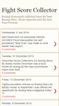 Mobile Screenshot of fightscorecollector.blogspot.com