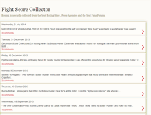 Tablet Screenshot of fightscorecollector.blogspot.com