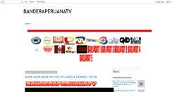 Desktop Screenshot of banderaperuanatv.blogspot.com