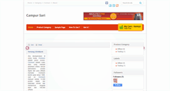Desktop Screenshot of campursariku.blogspot.com