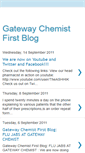 Mobile Screenshot of gatewaychemist.blogspot.com