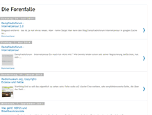 Tablet Screenshot of forenfalle.blogspot.com