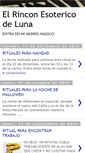 Mobile Screenshot of elrinconesotericodeluna.blogspot.com