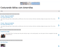 Tablet Screenshot of costurandocomamorrdias.blogspot.com