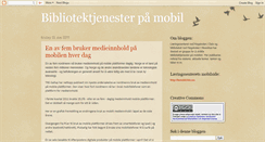 Desktop Screenshot of bibliotekogmobil.blogspot.com