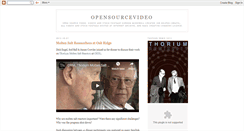 Desktop Screenshot of opensourcevideo.blogspot.com