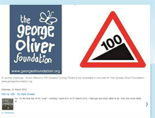 Tablet Screenshot of 100hillsforgeorge.blogspot.com