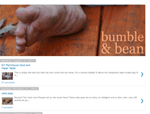 Tablet Screenshot of bumbleandbean.blogspot.com