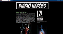 Desktop Screenshot of diarioheroes.blogspot.com