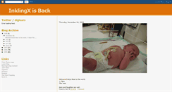 Desktop Screenshot of inklingx.blogspot.com