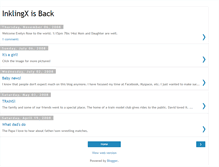 Tablet Screenshot of inklingx.blogspot.com