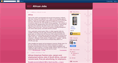 Desktop Screenshot of africanjobs.blogspot.com