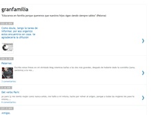 Tablet Screenshot of granfamila.blogspot.com