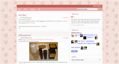 Desktop Screenshot of lovepinkcosmetic.blogspot.com