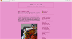 Desktop Screenshot of fade2gray.blogspot.com