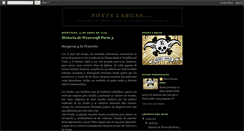 Desktop Screenshot of noxeslargas.blogspot.com