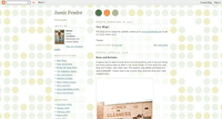 Desktop Screenshot of jamiefender.blogspot.com