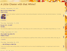 Tablet Screenshot of alittlecheesewiththatwhine.blogspot.com