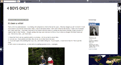 Desktop Screenshot of 4boysonly.blogspot.com