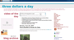 Desktop Screenshot of livingonthreedollarsaday.blogspot.com