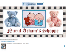 Tablet Screenshot of nurulazhamshoppe.blogspot.com