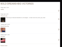 Tablet Screenshot of bolddreamsbigvictories.blogspot.com