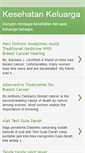 Mobile Screenshot of kesehatan-keluarga.blogspot.com