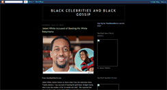 Desktop Screenshot of blackcelebritygossip2.blogspot.com